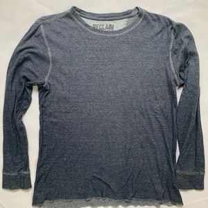 Men’s pullover thermal by Reclaim size Medium